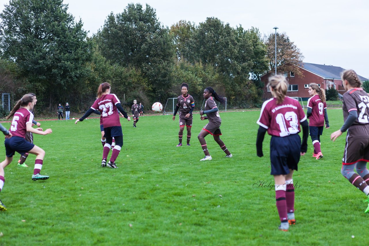 Bild 75 - C-Juniorinnen Halstenbek-Rellingen - St.Pauli : Ergebnis: 0:5